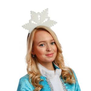 Ободок "Снежинка" поролон 3869669