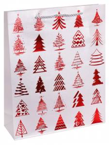 Пакет подарочный ПКП-2567 26*32*10 см с мат.ламинацией и тиснением фольгой