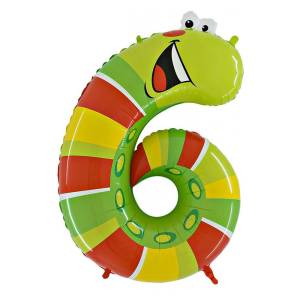 Цифра 36"  "6 Гусеница" (Grabo) / 1207-1688                  