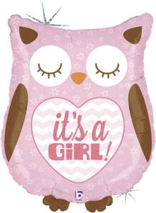 Совенок Розовый 26" / Grabo 35156Н