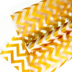 Пленка упаков Зигзаг Золото /60см*10,3м П232