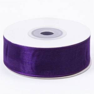 Лента Шифон 2,5 см.*22,85 м. Фиолетовая / 4887107