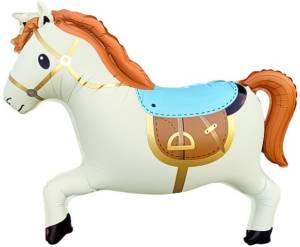 28" Лошадка белая (для воздуха)/ Китай 27348
