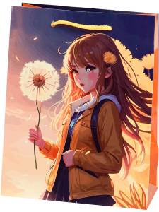 Пакет подарочный M/ПКП-1123 18*23*10 см 