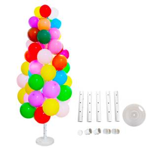 Стойка для витрины для 50-ти шаров разборная/30*30*170 см./401-В