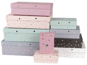 Коробка 14,5*10*5 см. "Элегантный стиль" металлик / 504509