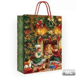 Пакет подарочный (МL) 31*22 см / 50001457
