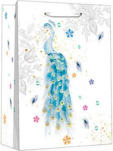 Пакет подарочный L/ППК-3392 26,4*32,7*13,6 см.