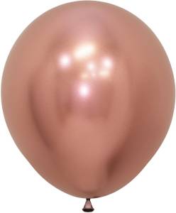 18" Зеркальные шары Рефлекс, Розовое Золото (6шт) (Колумбия)/179490