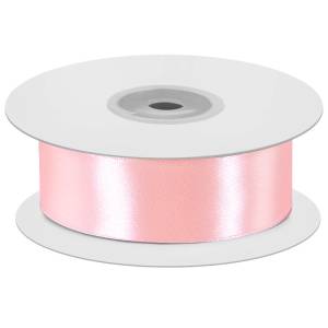 Лента атлас нежно-розовый 38мм*22,85м/38043