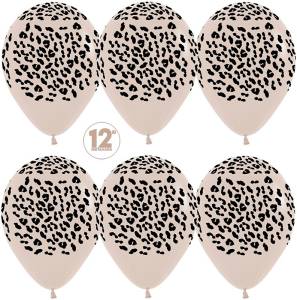 Анималистика, Пятнистый Леопард 12", Белый песок,  пастель (Колумбия) / 25 шт 177038