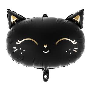 Кошка голова Black 19" ПД (Китай)/1207-4365