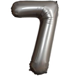 Цифра "7" - SLIM Moonlight Silver / Flexmetal 1207-6107