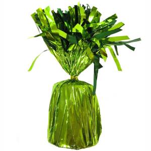 Грузик д/шара Цилиндр мет зеленый 140гр / 1302-1259