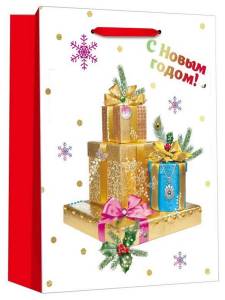 Пакет подарочный ППК-3902 18*10*23 см с матов.ламинацией