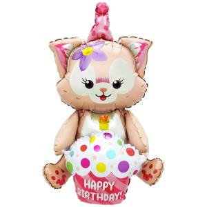 AIR 3D Котик с кексом (ходячий шар)/ 1208-0941