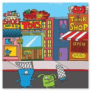 Скатерть  "Ugly Doll" 1,4*2,6м.