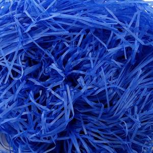 Наполнитель для коробок синий бумажный 50 гр (Китай)