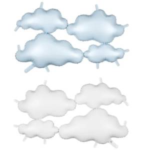 AIR Облака White-Light Blue ПД (Китай) / 1208-1011