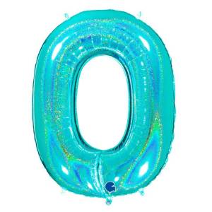 Цифра "0" - Тиффани голография в упак. /Grabo                     