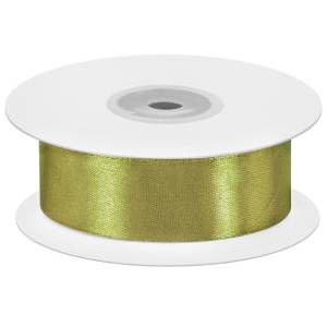 Лента атлас авокадо 7 мм*22,85 м / 07100