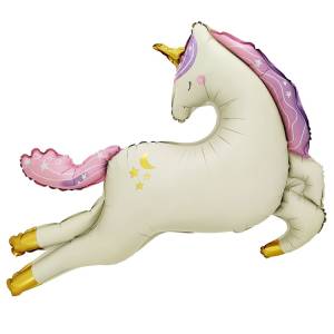 Единорог летящий сатин / Китай 1207-6216