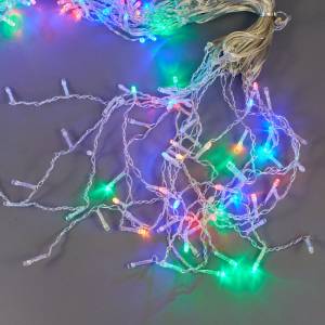 Гирлянда "Бахрома" многоцветная 192 лампы 6м ч11094