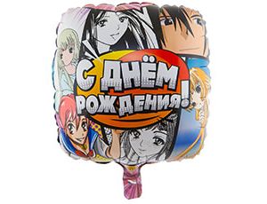 18" РУС ДР Аниме / Китай 1202-3034