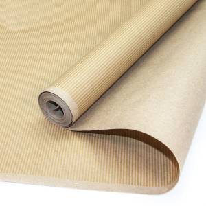 Крафт-бумага Тонкие Линии Золото 70см*9,14м/4954