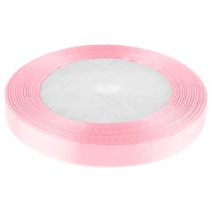 Лента атлас жемчужно-розовый 6 мм*22,85 м 