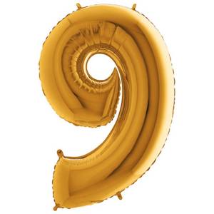 Цифра "9" - золото/MD