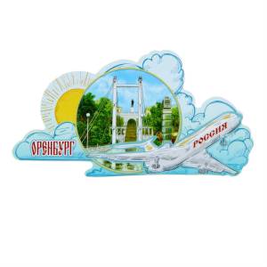 Магнит с самолетом "Оренбург"1035947