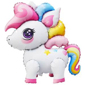 AIR 3D Единорог радужный объемный (ходячий шар)/ 1208-0923