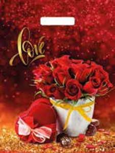 Пакет вырубной Подарок милой 40*31