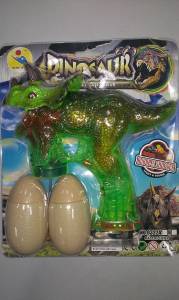 Мыльные пузыри  "Динозавр", пистолет