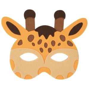Маска "Жираф" из фетра / 6233502