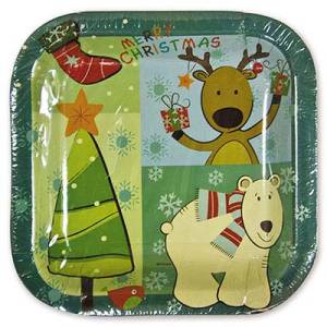 Тарелки "НГ Компания" 17 см. 6 шт.