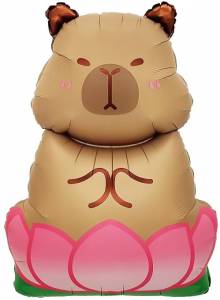 34" Капибара в лотосе / Китай 26981