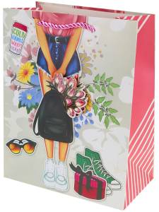 Пакет подарочный XL/ППК-3601 30*41,5*12 см.