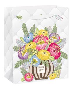 Пакет подарочный XL/ППД-9664 31*42*12см с ламинацией