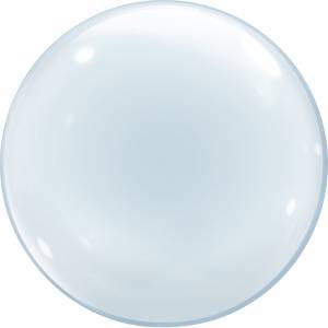 Сфера 3D Bubble Deco 18" без рисунка в упаковке/(Китай)