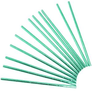 Трубочка д/кокт тиффани металлик 12шт./615109