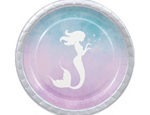 Тарелки "Русалка Элегантная" 23 см. 8 шт.