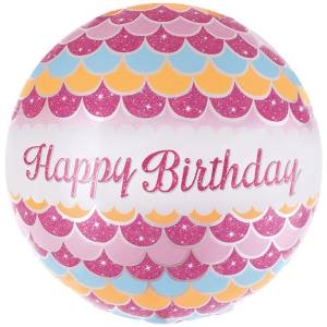 18" Круг СДР (волны розовый) 15392 / Китай