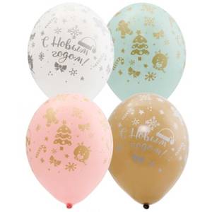 НГ Снежинки Пряники, пастель 14" 1103-2021