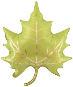 28" Кленовый лист, зеленый / Китай 26753