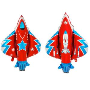 Истребитель сине-красный/ Китай 1207-5947