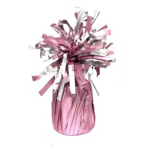 Грузик д/шара Цилиндр розовый 140гр / 1302-1183