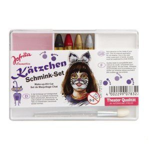 Набор грим-карандашей и красок "Кошка" (Германия)