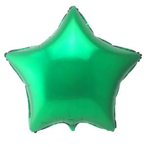 Звезда зеленая 18" (Китай)